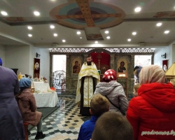 Молебен на начало учебного года в воскресной школе 2018
