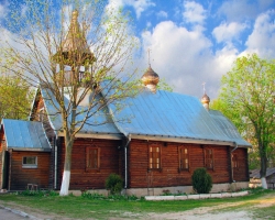 Тихвинская часовня. Вид снаружи.