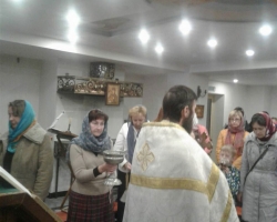Молебен на начало учебного года в воскресной школе 2018