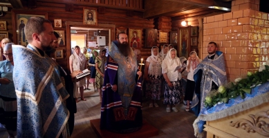 Владыка посетил наш храм