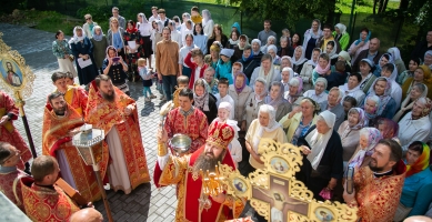 Престольный праздник в криптовом храме 2024
