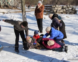 Празднование масленицы 2013
