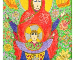 Рисунки Ксении Воиновой