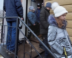 Посещение храма свт Спиридона Тримифунтского (Ольшанка) 12 декабря 2021