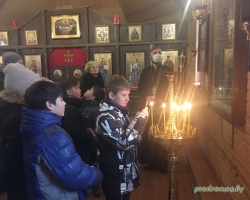 Посещение храма свт Спиридона Тримифунтского (Ольшанка) 12 декабря 2021