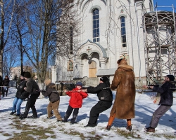 Празднование масленицы 2013