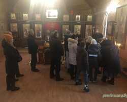 Посещение храма свт Спиридона Тримифунтского (Ольшанка) 12 декабря 2021