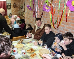 Празднование масленицы 2013