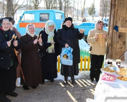 Празднование масленицы 2013