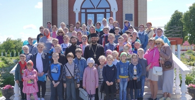 Паломническая поездка воскресной школы в д. Яглевичи 2018