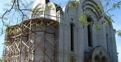 Строительство храма 2011 год